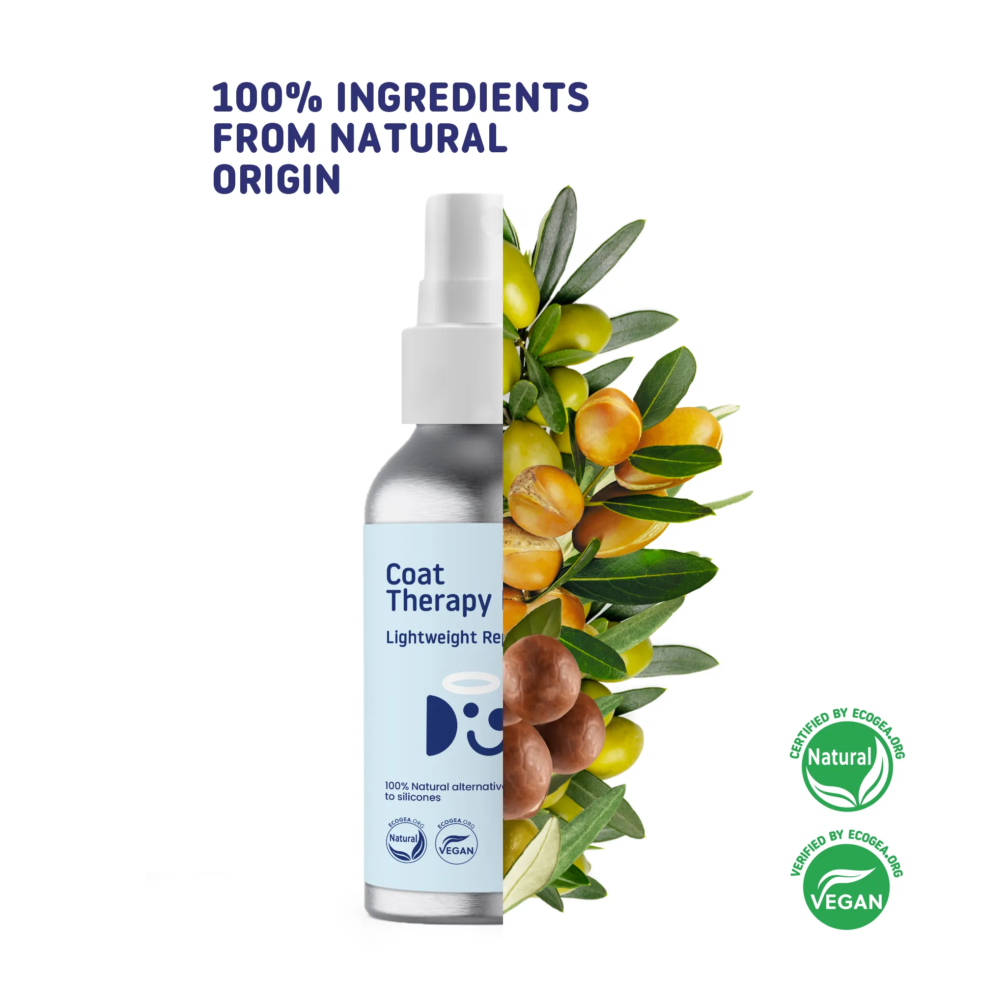 LIGHTWEIGHT REPAIR OIL 100ml | 100% Natural Alternative to Silicones