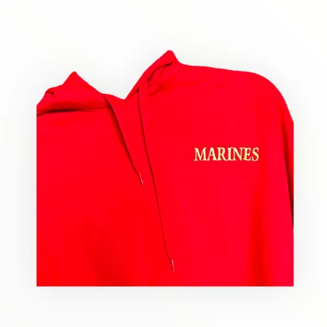 MARINES - Custom Embroidered by Veteran Women, 'I EARNED my Boots!' Hoodie