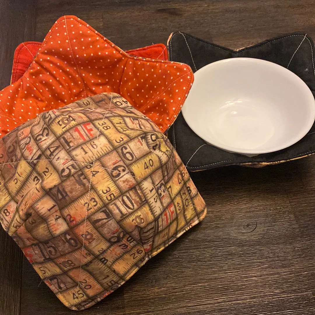 Measuring Tape Medium Bowl Cozy - Assort Liners