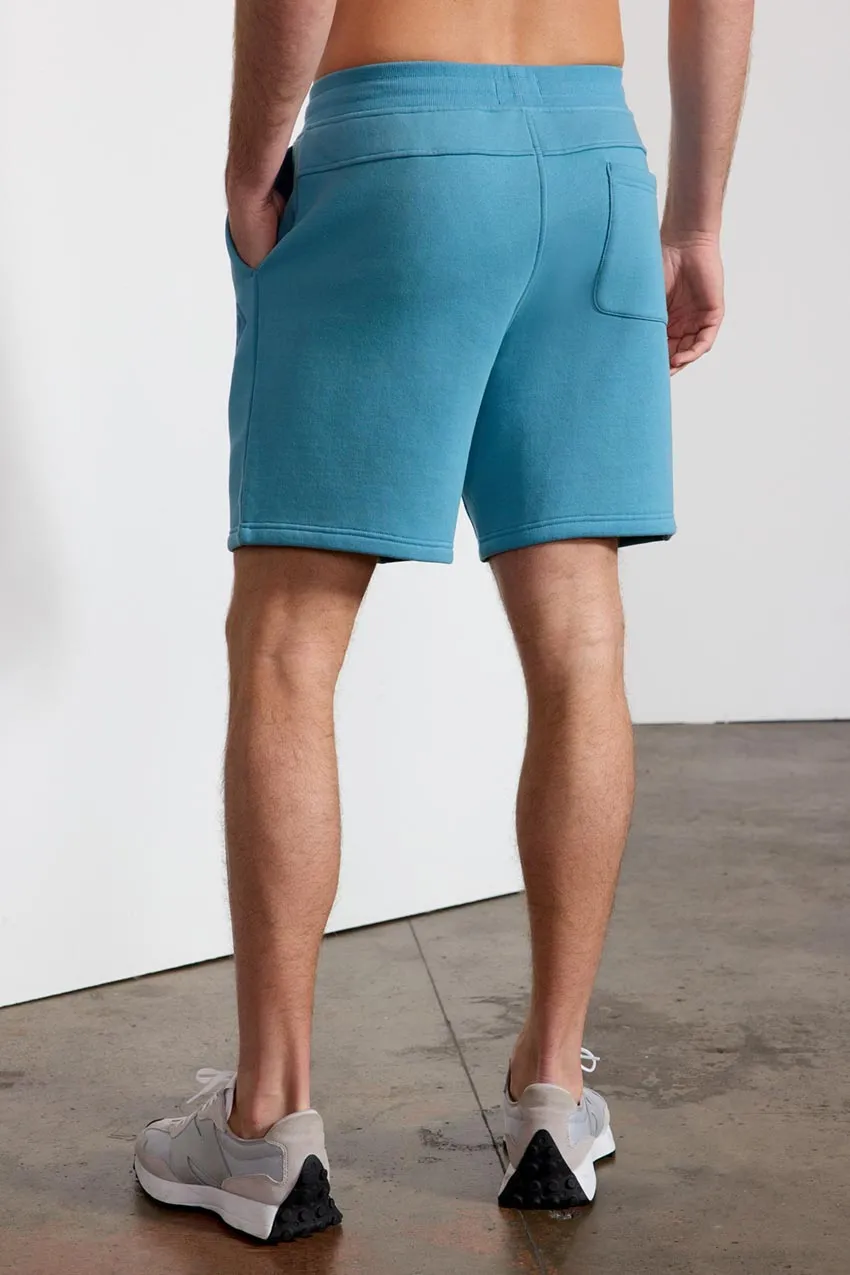 Men's Luxefleece Short - Adriatic Blue