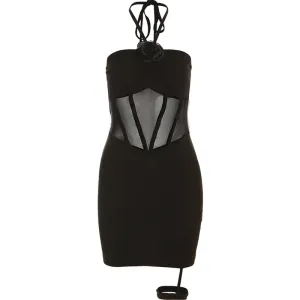 Mesh Slim Summer Dress