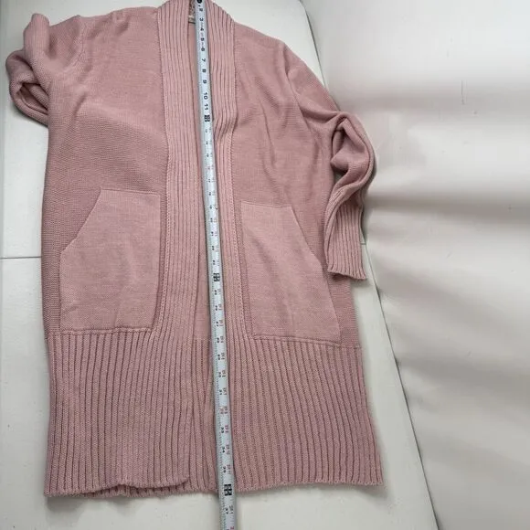 Misell Wool Blend Cardigan Size 38-M Knitted Open Front Cardigan Minimalist Cozy