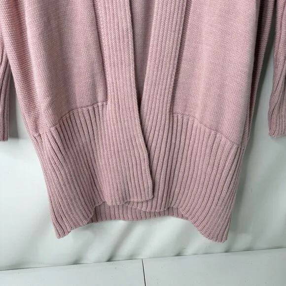 Misell Wool Blend Cardigan Size 38-M Knitted Open Front Cardigan Minimalist Cozy