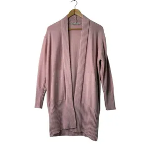 Misell Wool Blend Cardigan Size 38-M Knitted Open Front Cardigan Minimalist Cozy