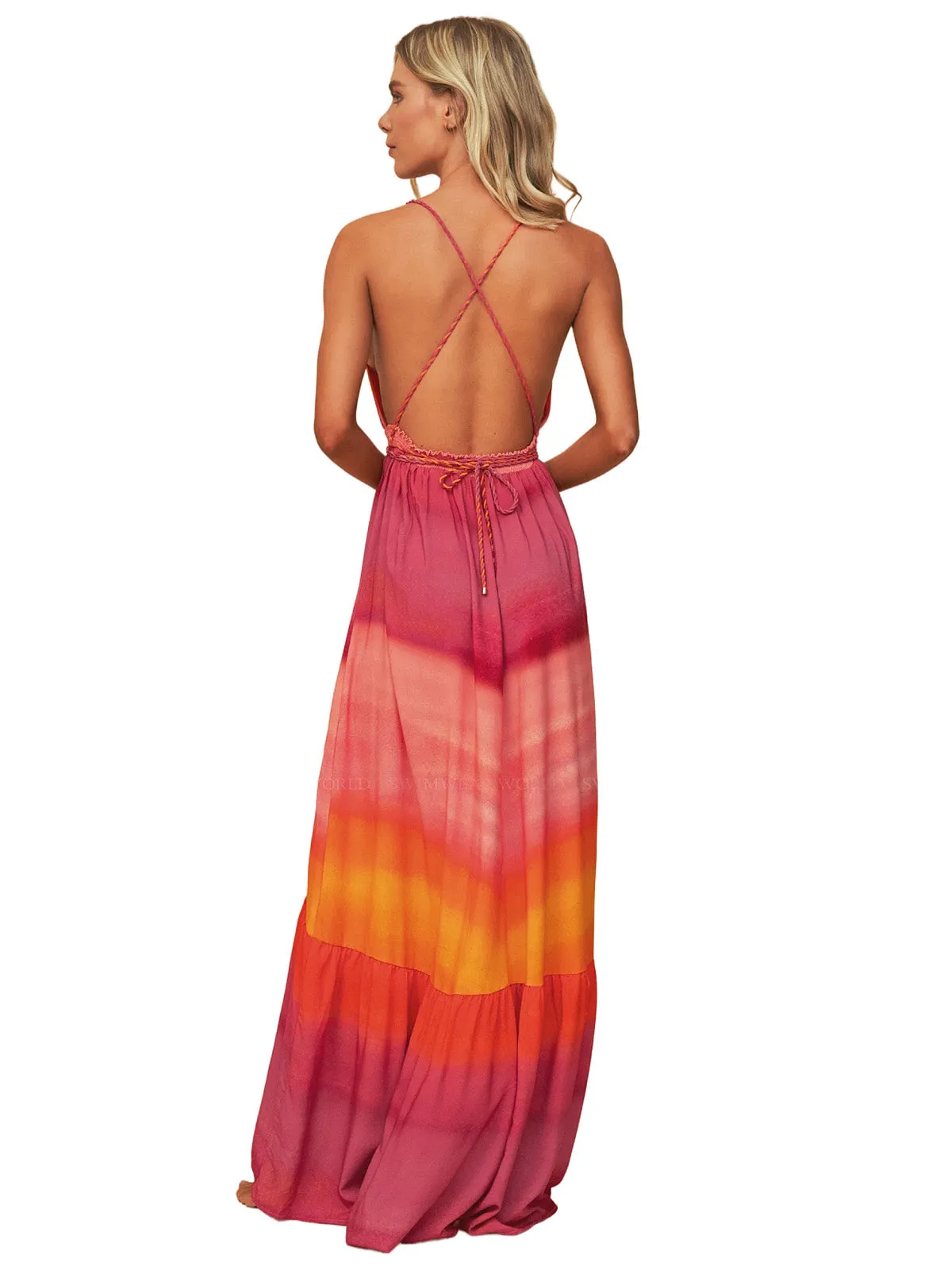 Moon Bay Long Dress ::RET