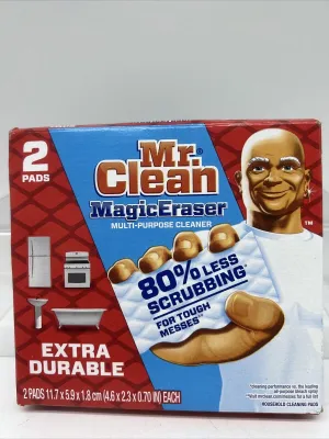 Mr. Clean Magic Eraser Scrubber Extra Durable 2-Pk. Each COMBINESHIP