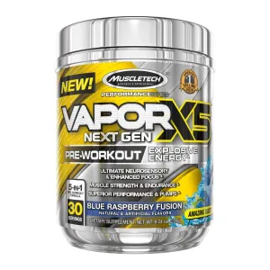 MuscleTech Vapor X5 Pre-Workout 30 servings