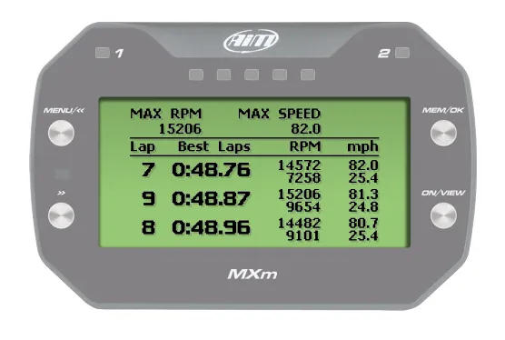 MXm Dash Logger