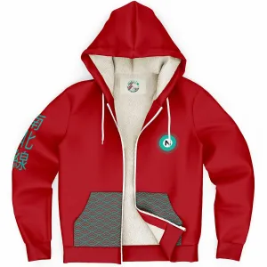 Namboku Line Ultra-Soft Microfleece Zip Hoodie