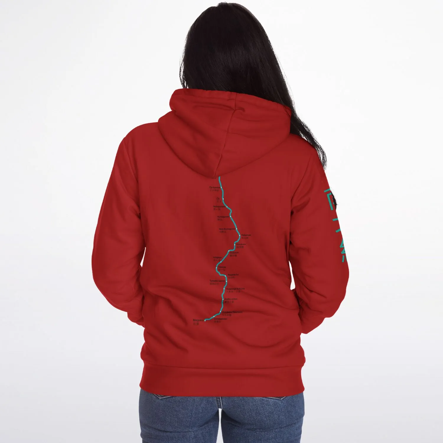 Namboku Line Ultra-Soft Microfleece Zip Hoodie