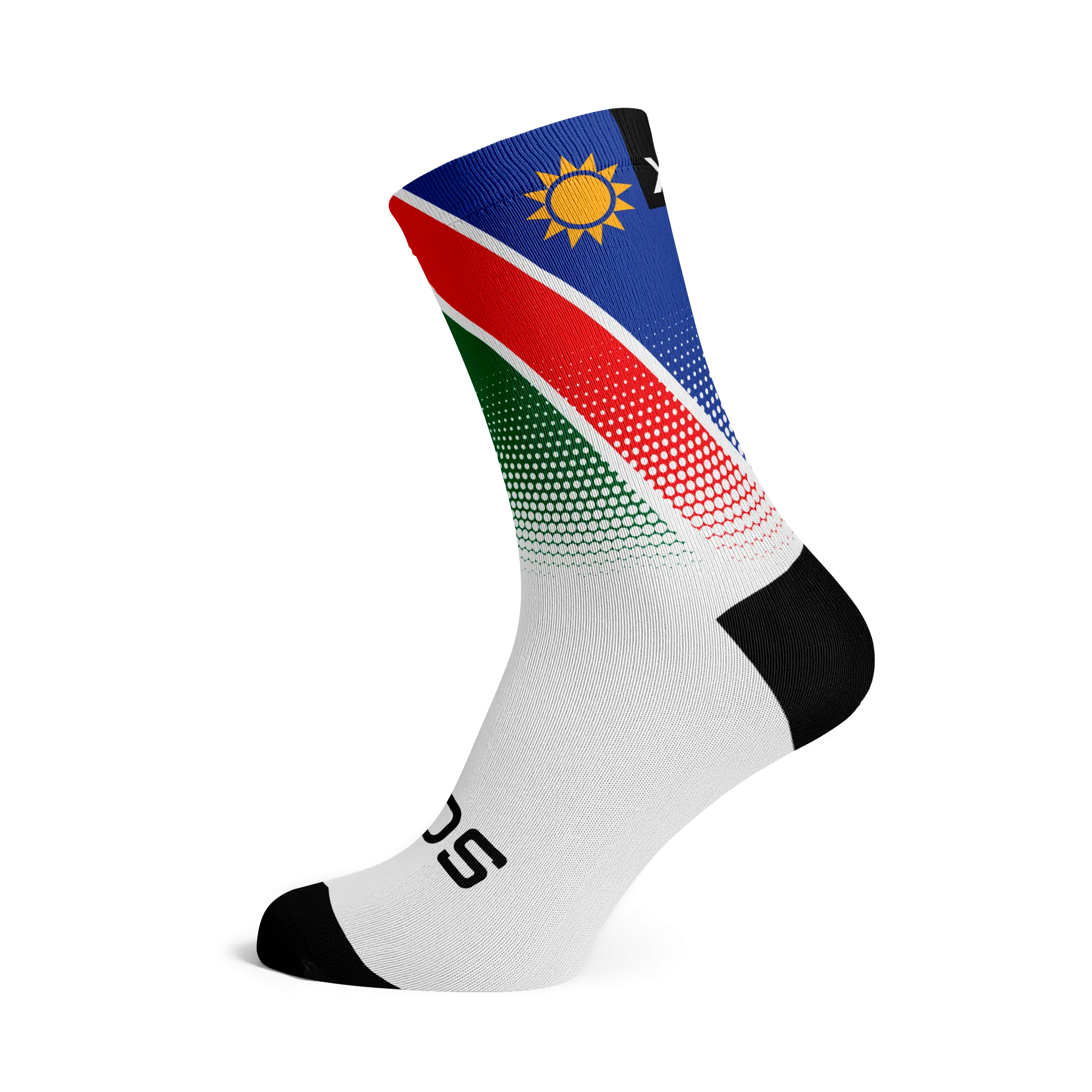 Namibia Flag Socks