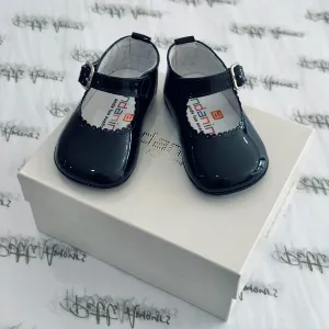 Navy Mary Jane Pram Shoes