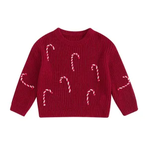 Newborn Baby Girl Christmas Sweater