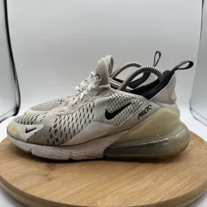 Nike Air Max 270 Womens Size 8 Shoes White Black Athletic Running Sneakers