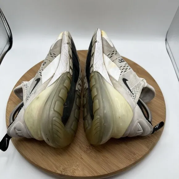Nike Air Max 270 Womens Size 8 Shoes White Black Athletic Running Sneakers