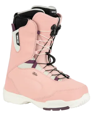 Nitro Scala TLS Womens Snowboard Boots - Rose/White - 2023