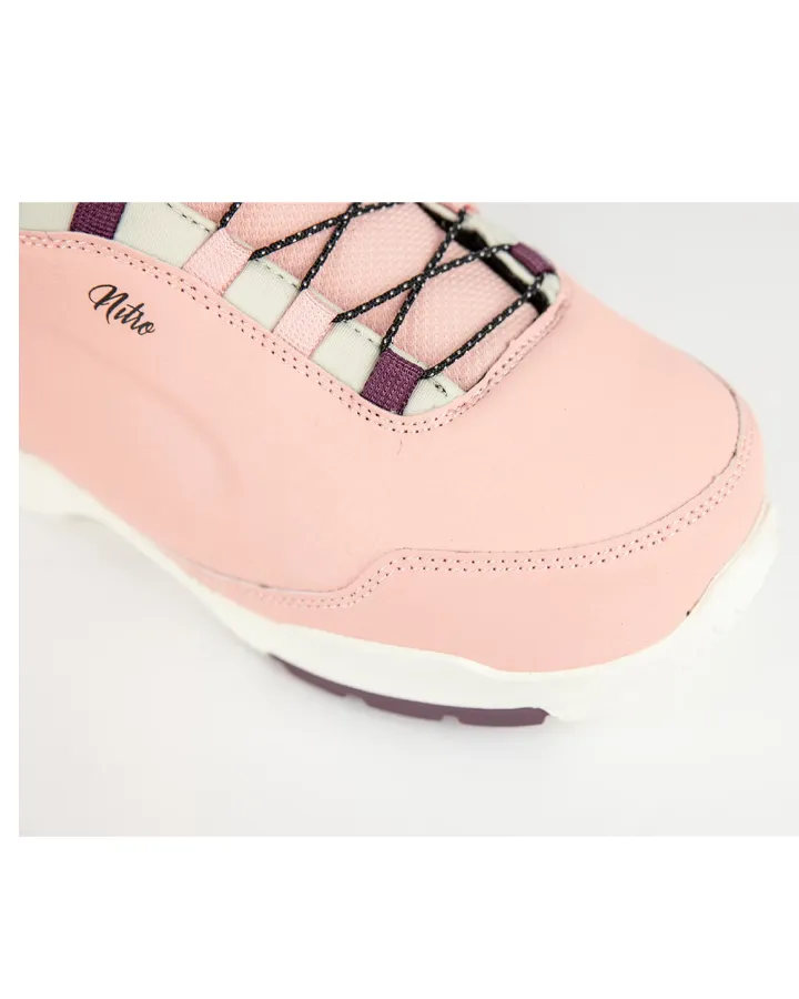 Nitro Scala TLS Womens Snowboard Boots - Rose/White - 2023
