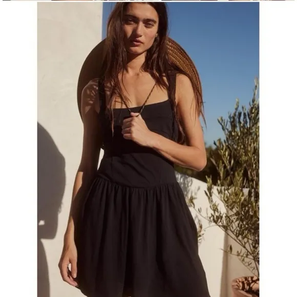 NWOT Free People Beach Castella Mini Dress