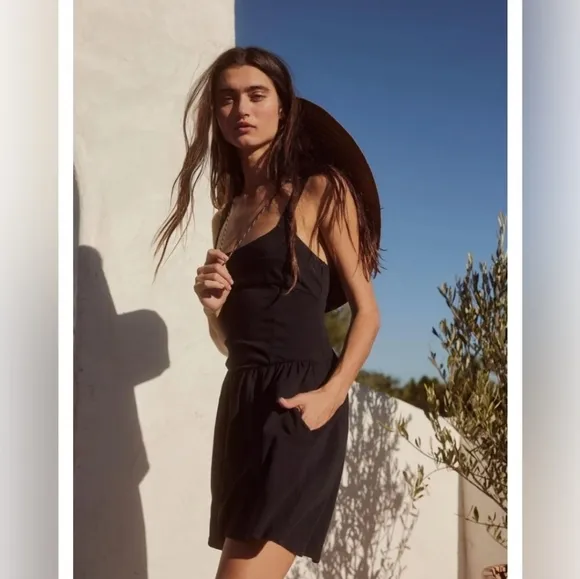 NWOT Free People Beach Castella Mini Dress
