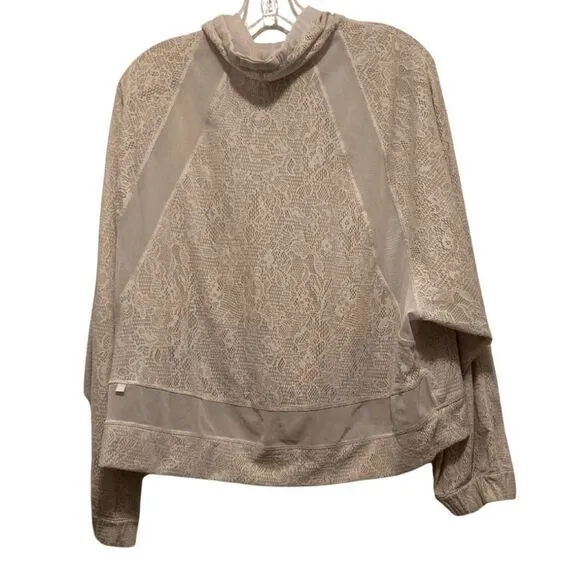 NWOT Lululemon In Depth Jacket *Lace in Light Chrome