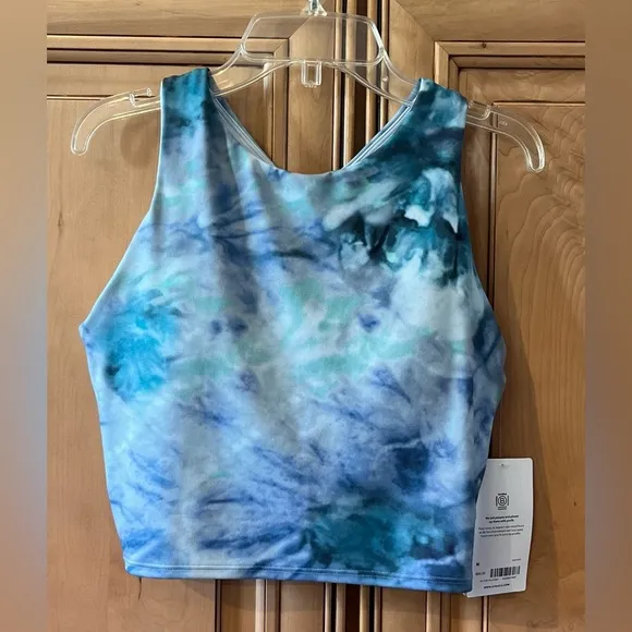 NWT Athleta Conscious Crop Tie Dye Bra