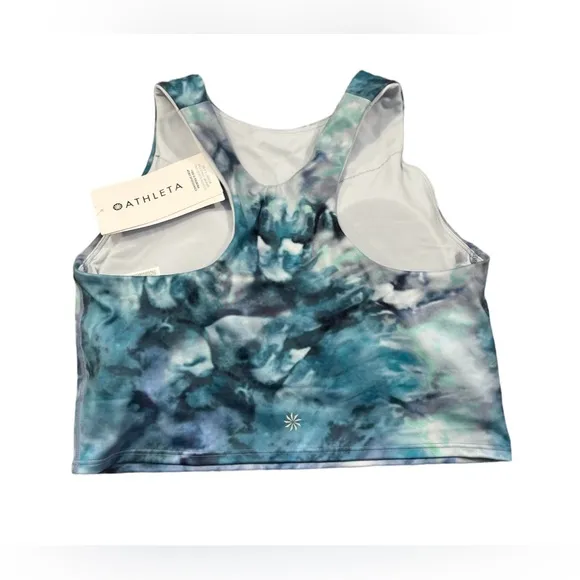 NWT Athleta Conscious Crop Tie Dye Bra