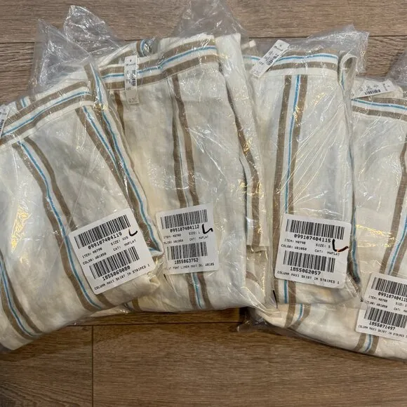 NWT Madewell Column Maxi Skirt in 100% Linen New without Tags $118