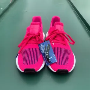 NWT Neon Pink and Blue ortholight Adidas running Shoes