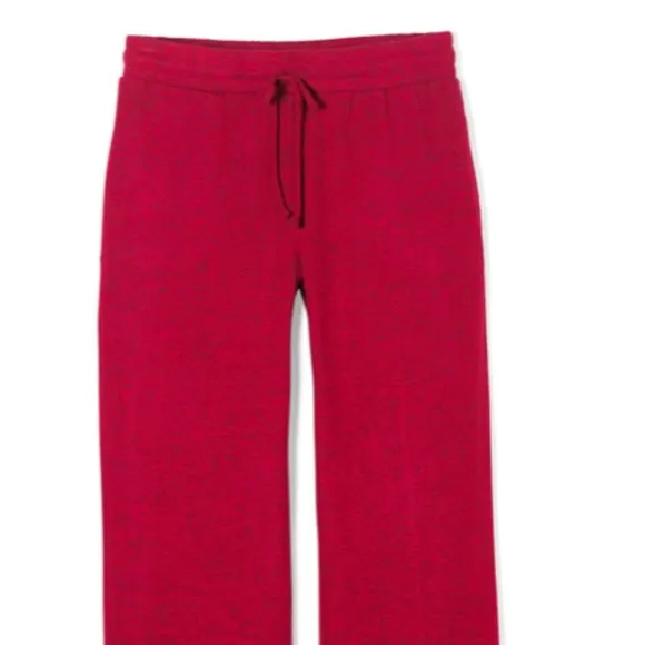 NWT Soma Brushed Cozy Pajama Lounge Set Red