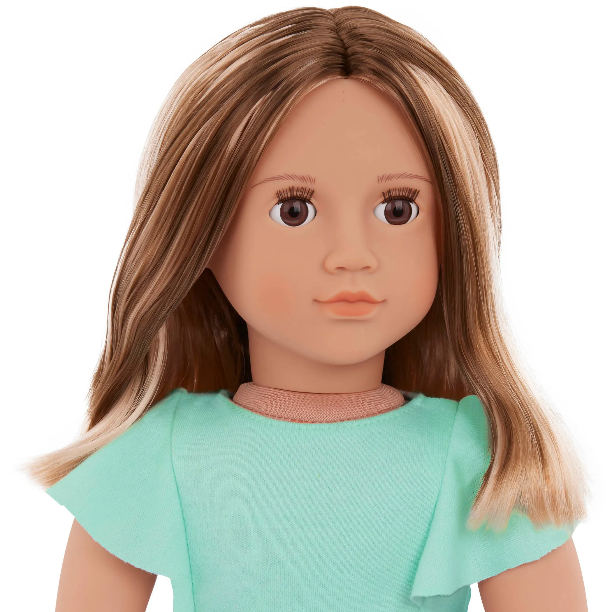 Our Generation 18" Regular Doll with Denim & Tulle Skirt - Lisa