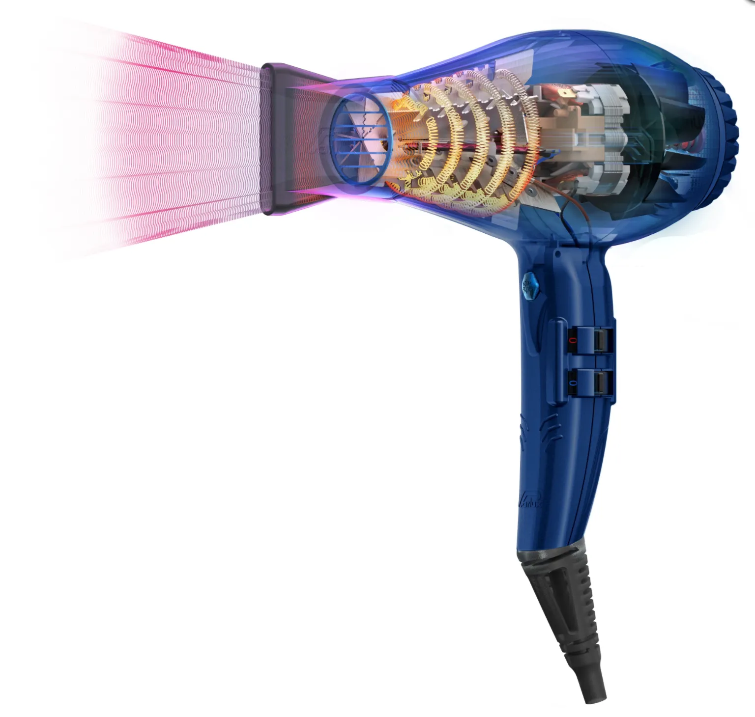 Parlux Alyon Ionizer 2250W Tech Dryer Midnight Blue