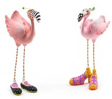 Patience Brewster Noah's Ark- Sheila & Sheldon Flamingos