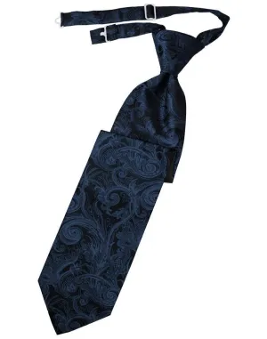 Peacock Tapestry Kids Necktie