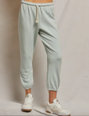 Perfect White Tee - Johnny Sweatpant - Fresh Mint
