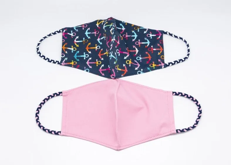 Pom Masks by Pomchies - Anchors / Solid Cameo