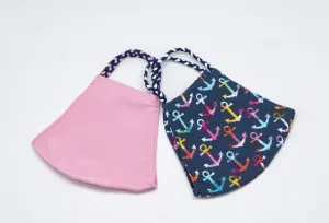 Pom Masks by Pomchies - Anchors / Solid Cameo