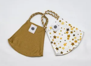 Pom Masks by Pomchies - Gold Star / Solid Old Gold