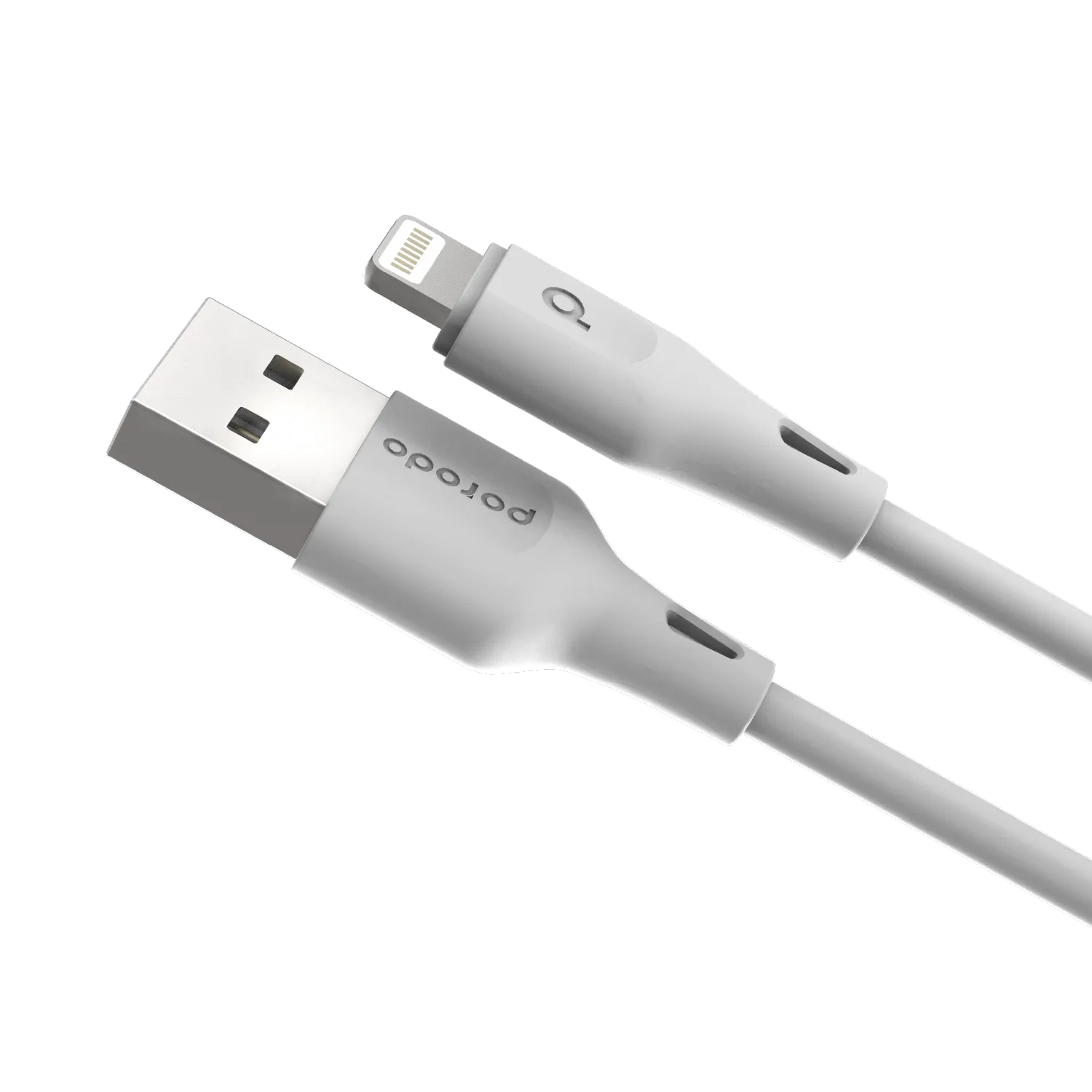 Porodo USB Cable Lightning Connector Durable Fast Charge and Data Cable (1.2m/4ft)