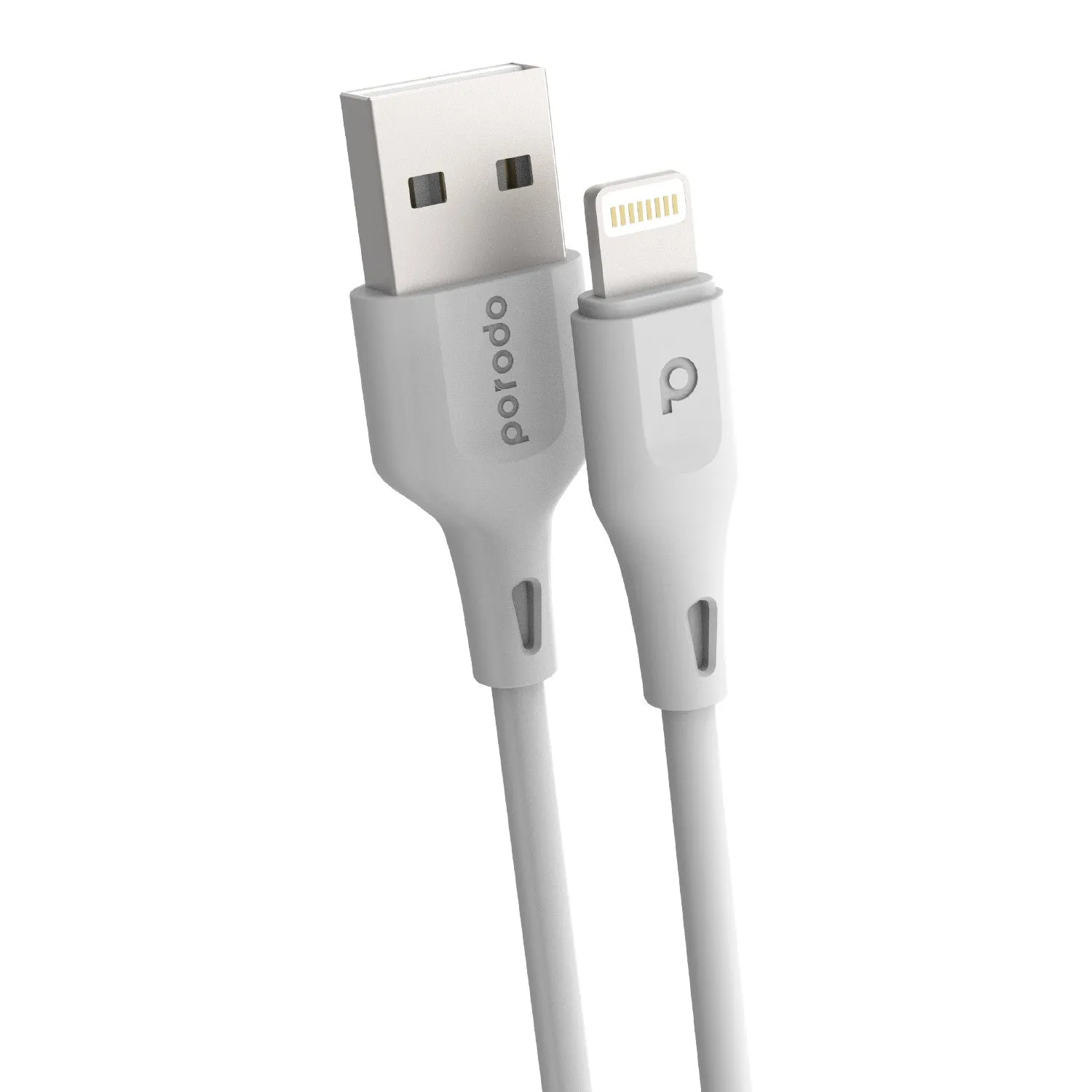 Porodo USB Cable Lightning Connector Durable Fast Charge and Data Cable (1.2m/4ft)