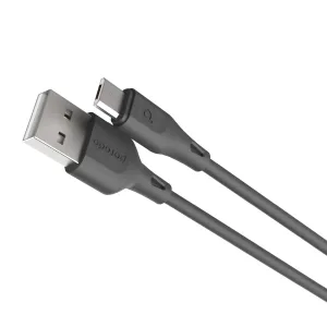 Porodo USB Cable Micro-USB Connector Durable Fast Charge Data Cable (1.2m/4ft)