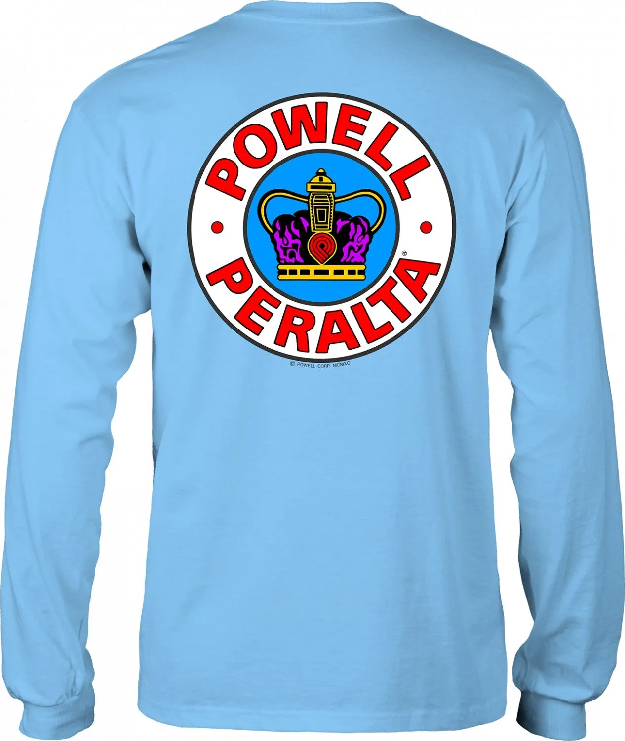 Powell Peralta - Supreme L/S Tee Carolina Blue