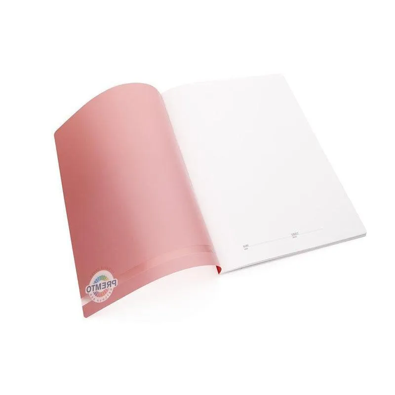 Premto A4 Durable Cover 120 page Manuscript Book - Ketchup Red