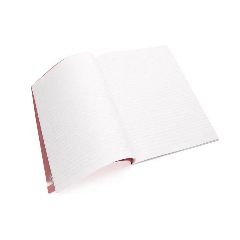 Premto A4 Durable Cover 120 page Manuscript Book - Ketchup Red