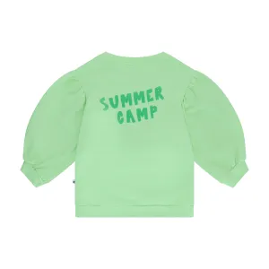 PUFF SLEEVE SWEATER Summer Camp