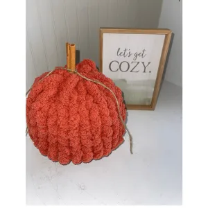 Pumpkin Spice Cozy Pumpkin