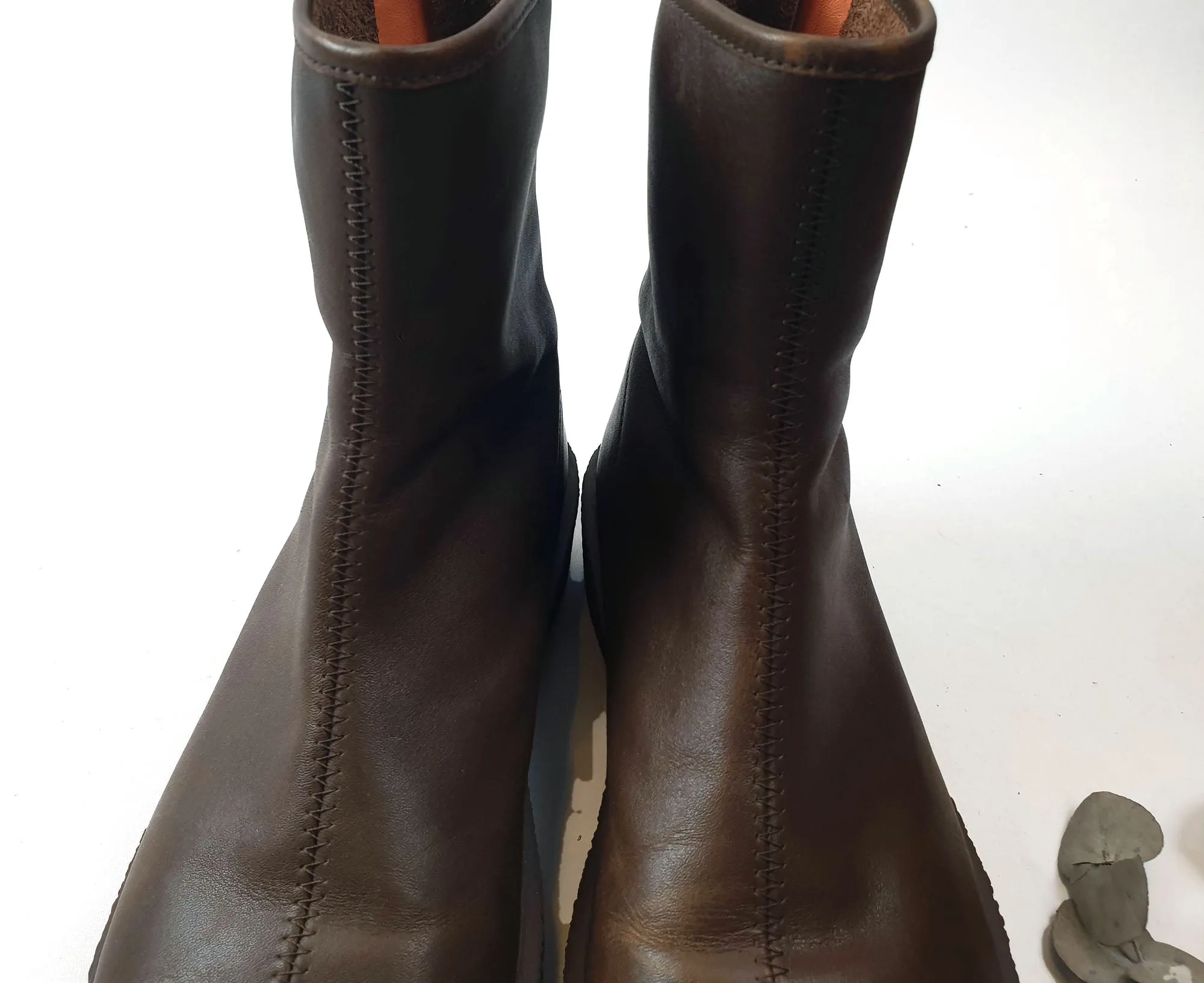 Radical Yes soft brown leather boots size 38