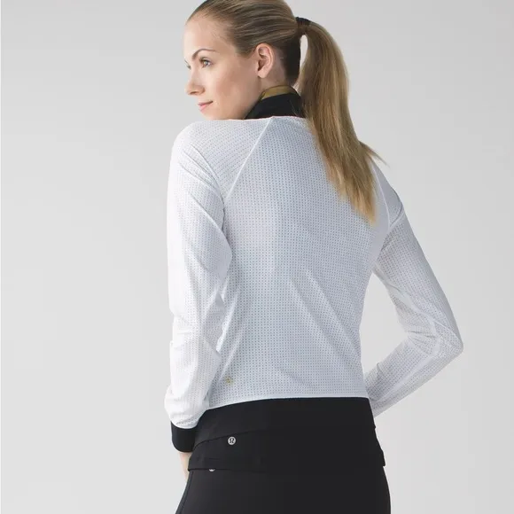 RARE Lululemon Sweaty or Not zip-up jacket