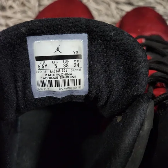 Red Jordan Sneakers!!