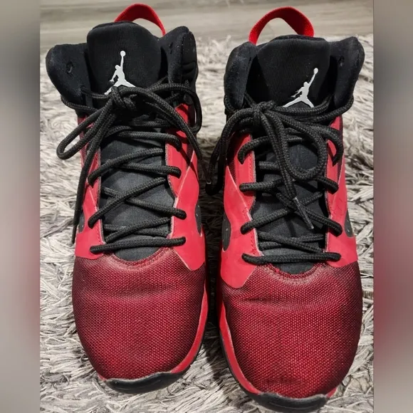 Red Jordan Sneakers!!