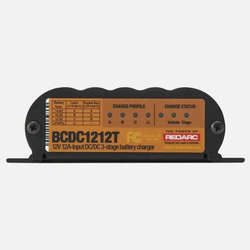 Redarc 12A TRAILER BATTERY CHARGER